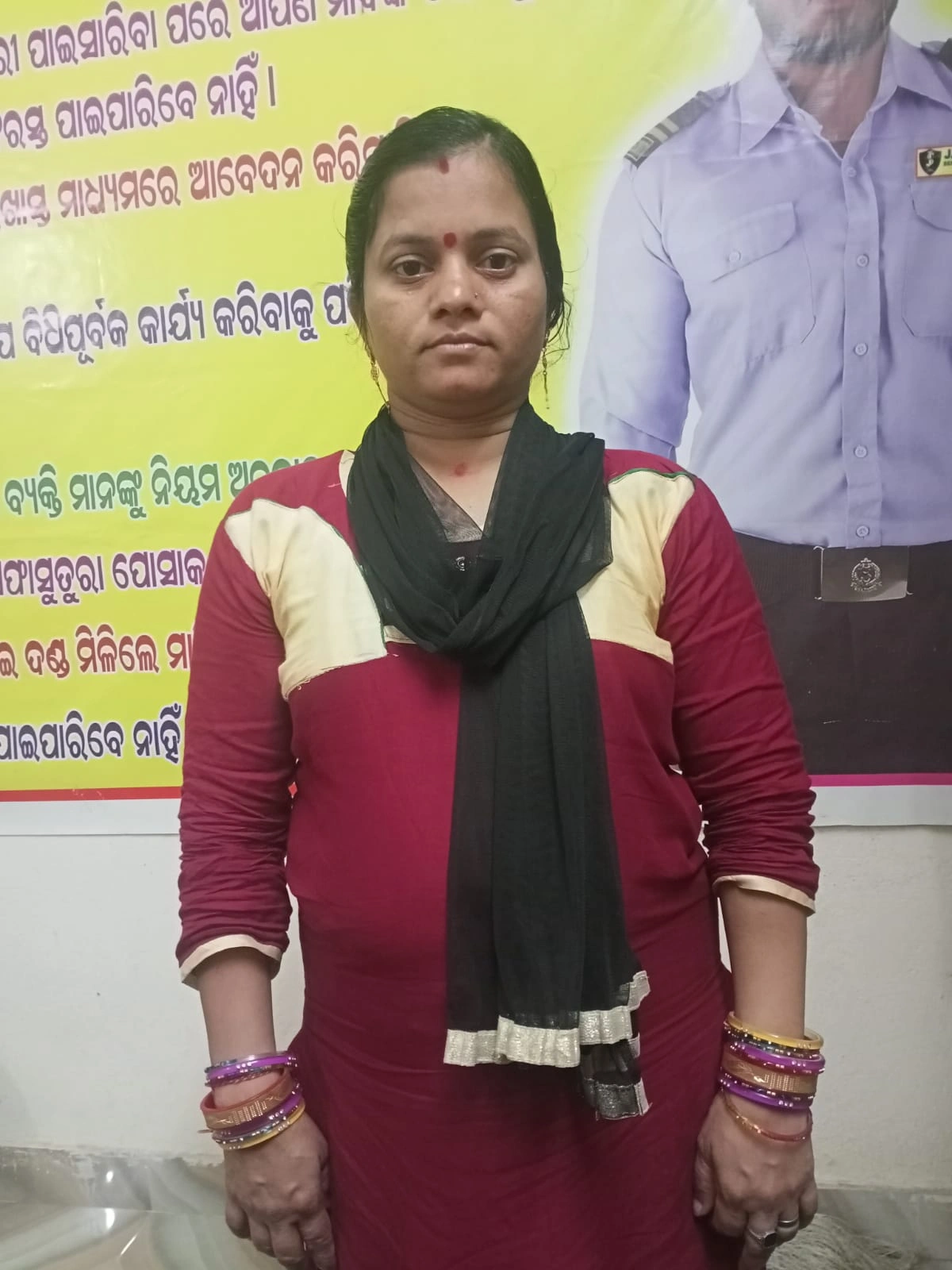 Professional security guard on duty Jagruti Security Services